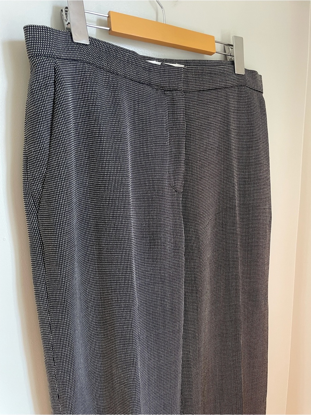 Max Mara Vintage Wool & Silk Blend Trousers Pants size 12 / 44 Luxury Old Money - Picture 9 of 11